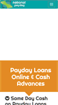 Mobile Screenshot of nationalpayday.com